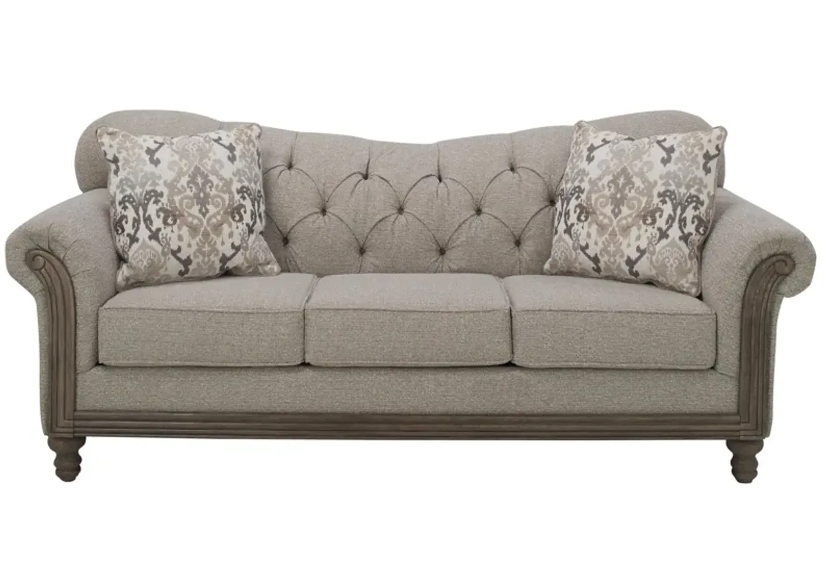 Torrey Sofa in Gray by Hughes Furniture