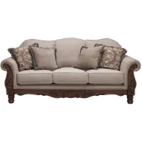 Palazzo Sofa in Exploit Sand by Aria Designs