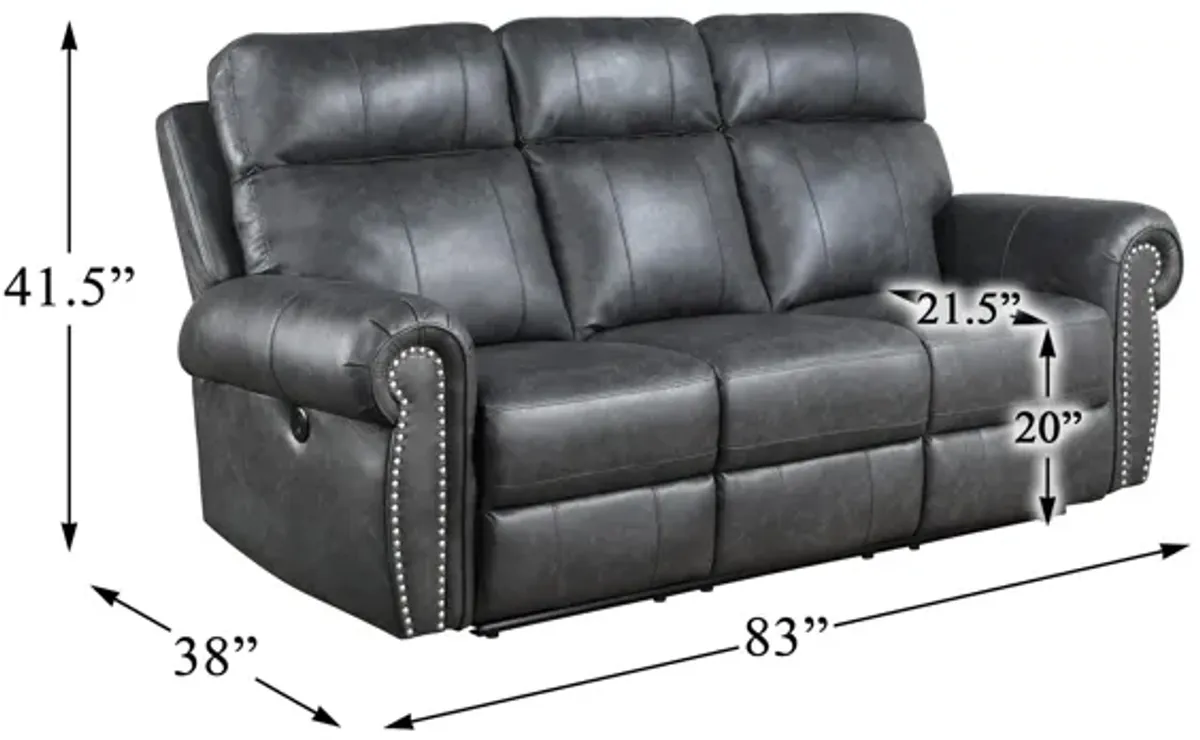 Anaheim Power Double Reclining Sofa