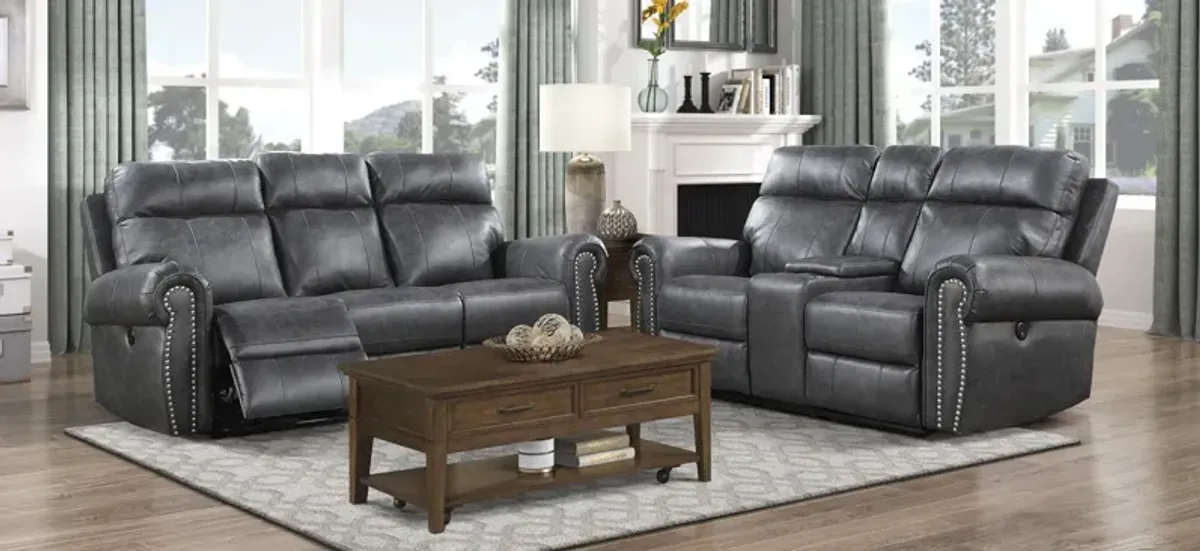 Anaheim Power Double Reclining Sofa