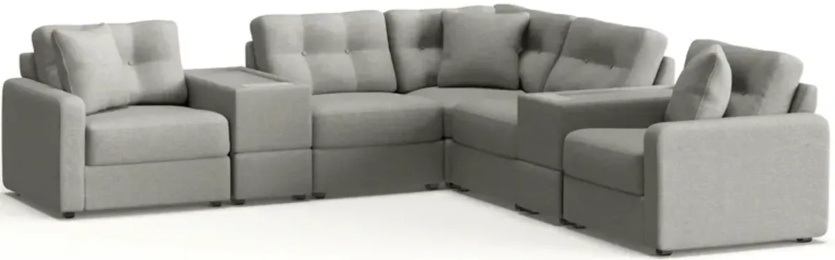 ModularOne 7-pc. Sectional w/Two PowerConsole