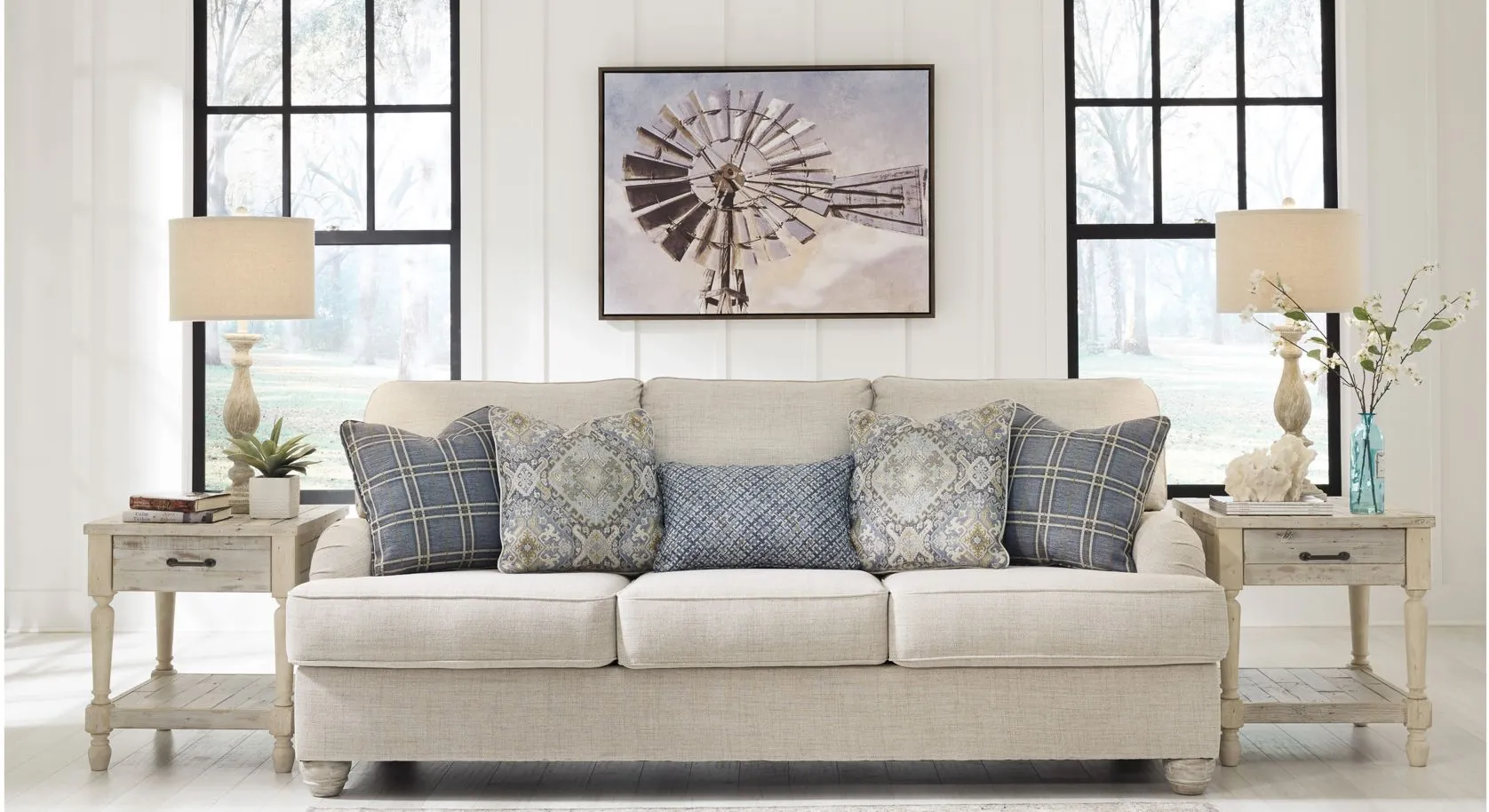 Trixie Sofa in Linen by Ashley Furniture