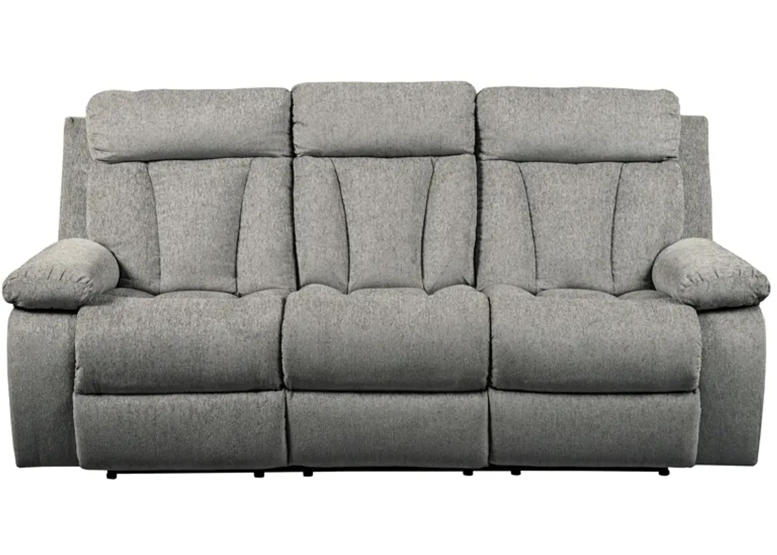 Alexandria Reclining Sofa in Fog by Ashley Furniture