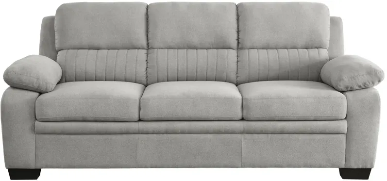 Felicia Sofa in Light Gray by Bellanest by Raymour & Flanigan