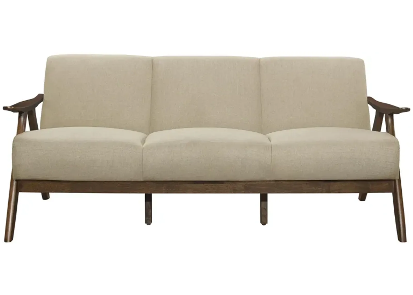 Verona Sofa in Light Brown by Homelegance