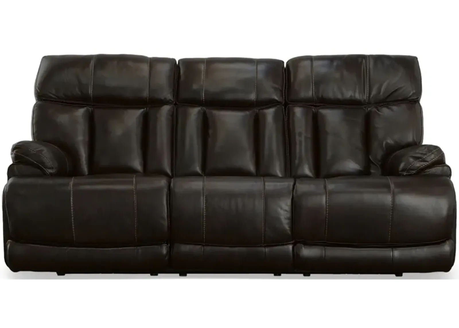 Clive Power Reclining Sofa in Bison by Flexsteel