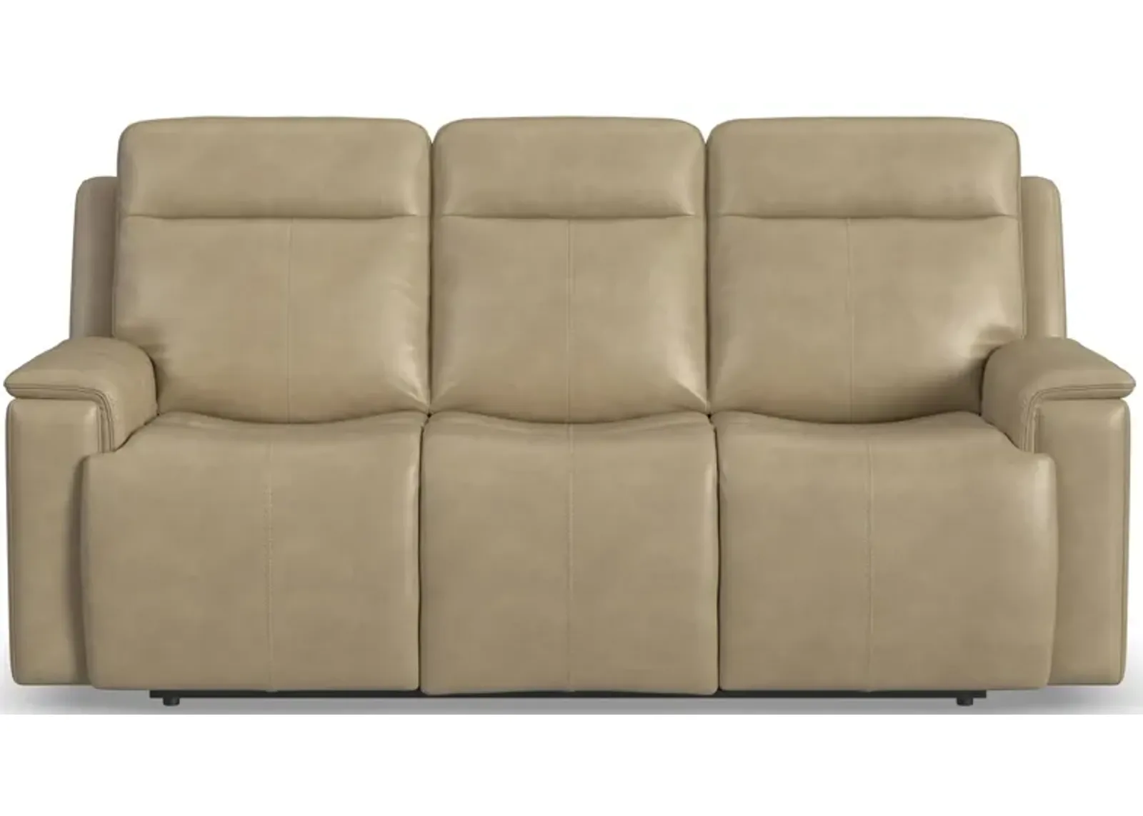 Odell Power Reclining Sofa in Stone by Flexsteel