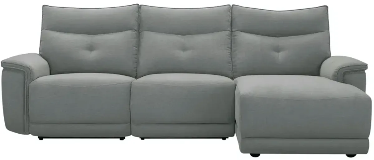 Graceland 3-pc. Sectional Sofa w/ Power Headrests