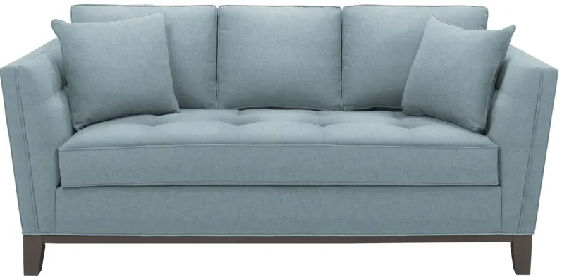 Macauley Apartment Sofa in Suede So Soft Hydra by H.M. Richards by