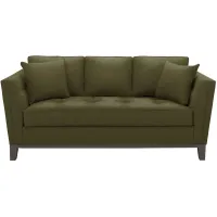 Macauley Apartment Sofa in Suede So Soft Pine by H.M. Richards