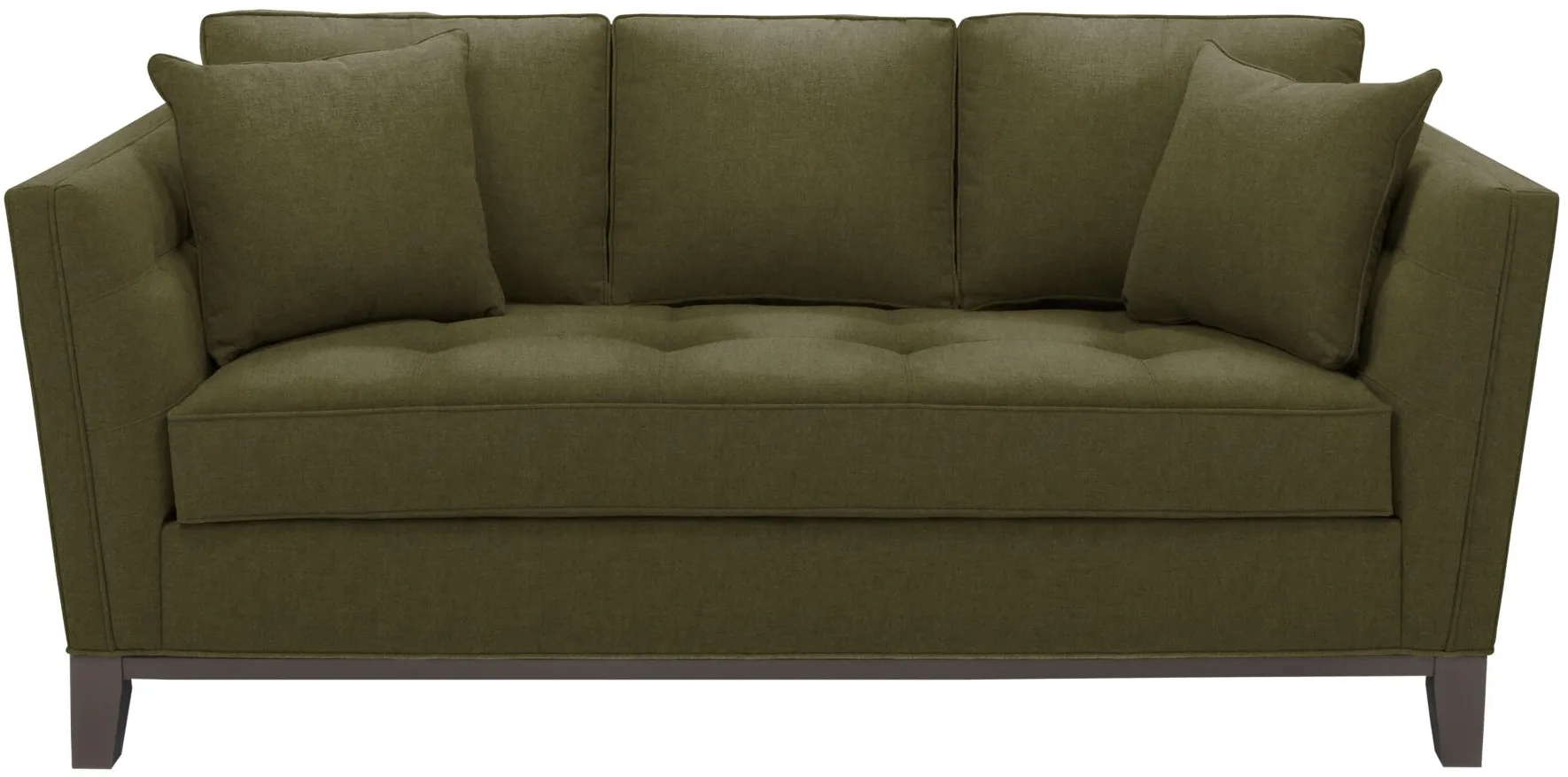 Macauley Apartment Sofa in Suede So Soft Pine by H.M. Richards