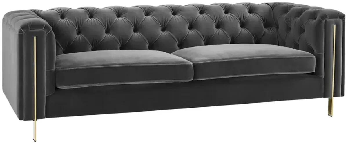 Charlene Button Tufted Sofa