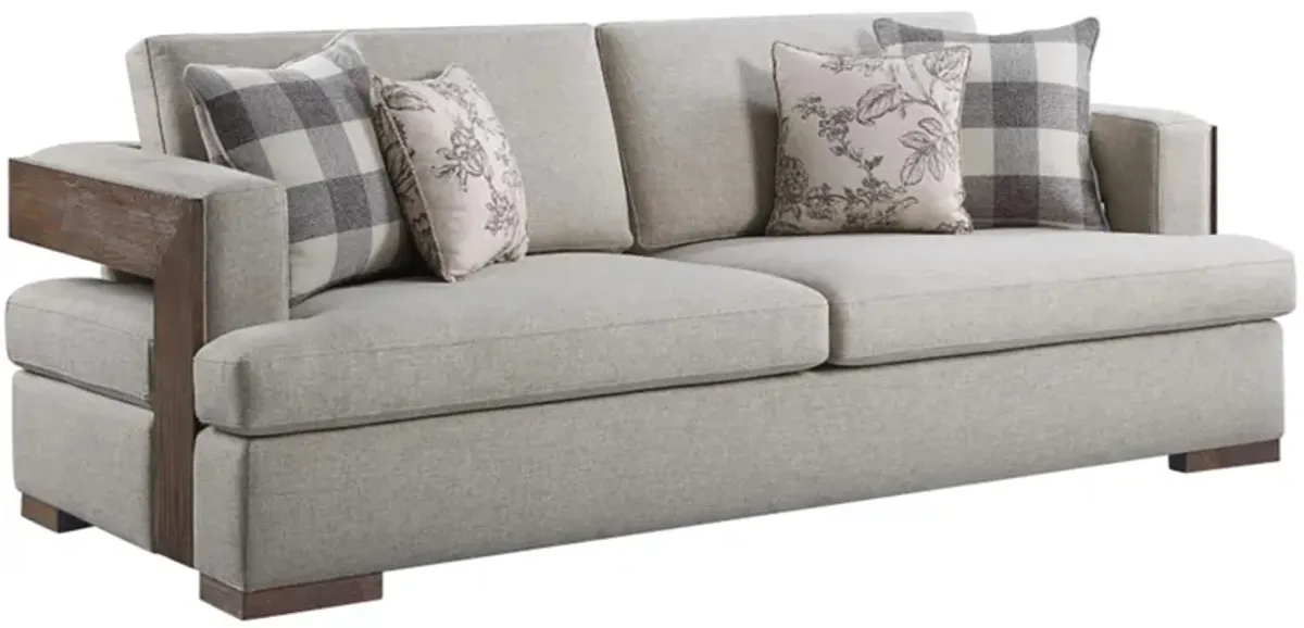 Weal Sofa in Gray by HomeRoots