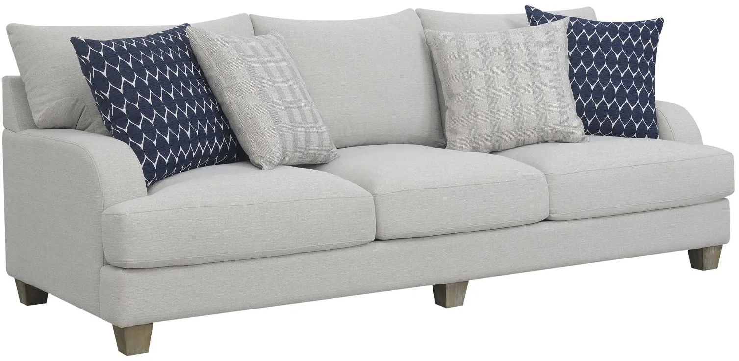 Laney Sofa in Harbor Gray by Emerald Home Furnishings