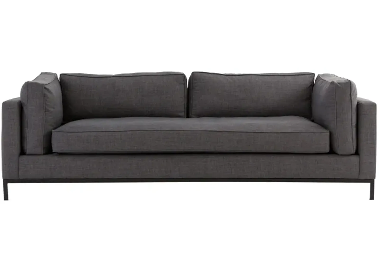 DuPar Sofa in Bennett Charcoal by Four Hands