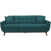 Milo Sofa in Elliot Teal by H.M. Richards