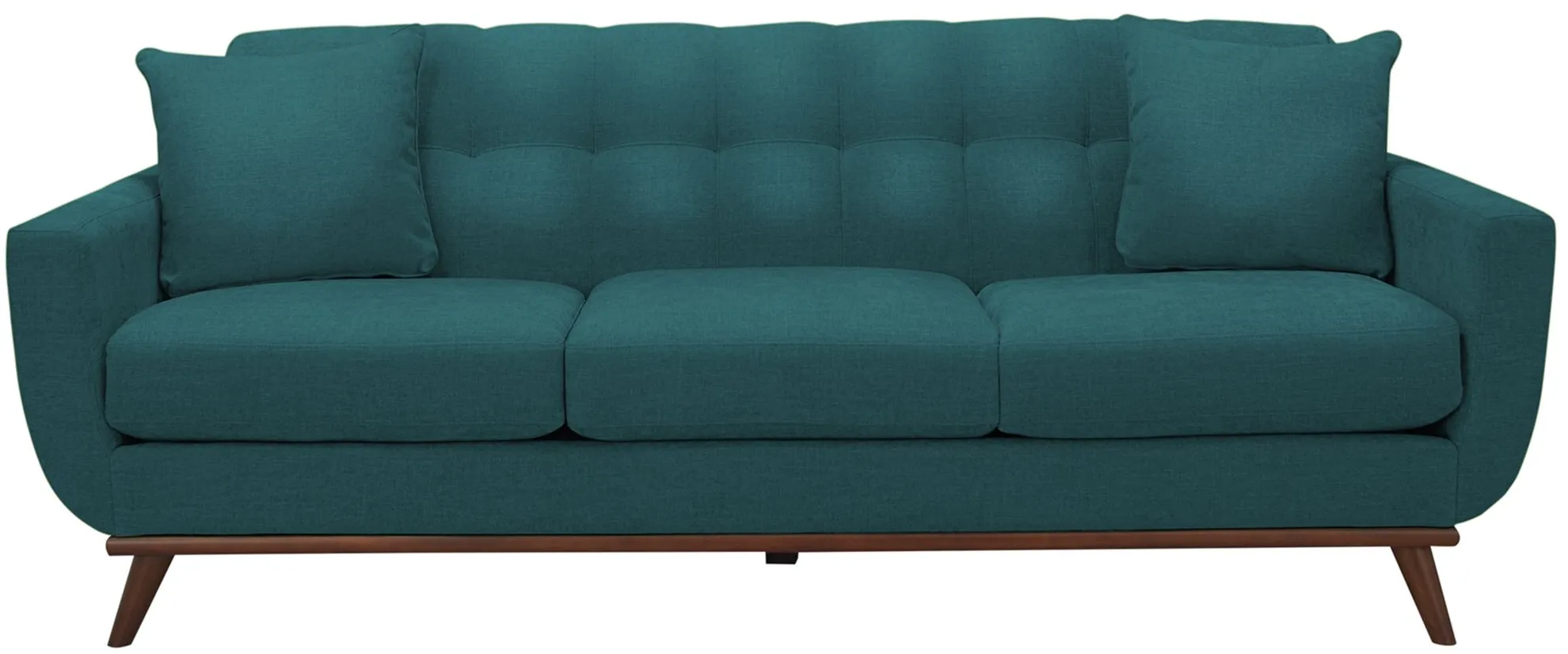 Milo Sofa in Elliot Teal by H.M. Richards
