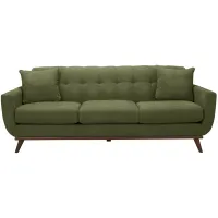 Milo Sofa in Suede-So-Soft Pine by H.M. Richards
