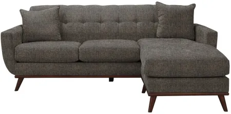 Milo Reversible Sofa Chaise in Sugar Shack Stone by H.M. Richards