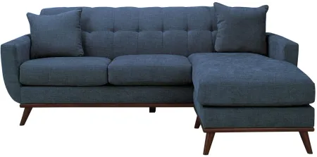 Milo Reversible Sofa Chaise in Elliot Eclipse by H.M. Richards