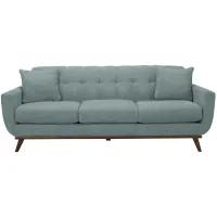 Milo Sofa in Santa Rosa Turquoise by H.M. Richards