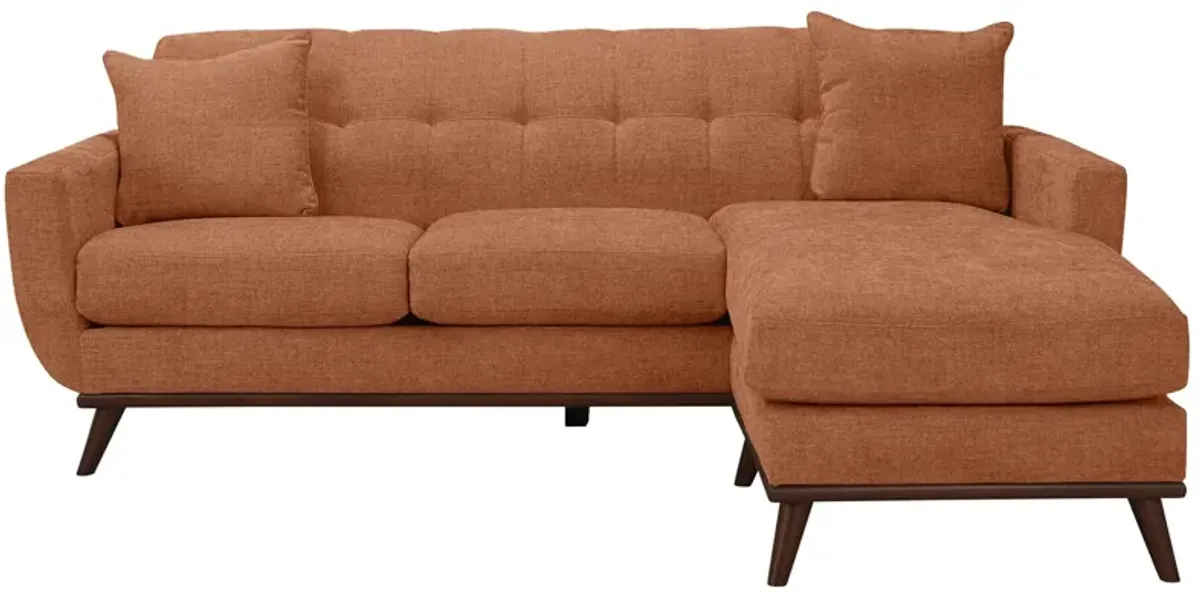 Milo Reversible Sofa Chaise in Santa Rosa Adobe by H.M. Richards