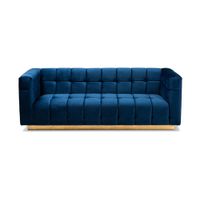 Loreto Sofa in Blue/Gold by Wholesale Interiors