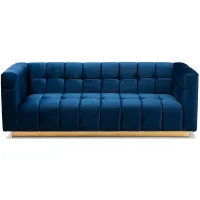 Loreto Sofa in Blue/Gold by Wholesale Interiors