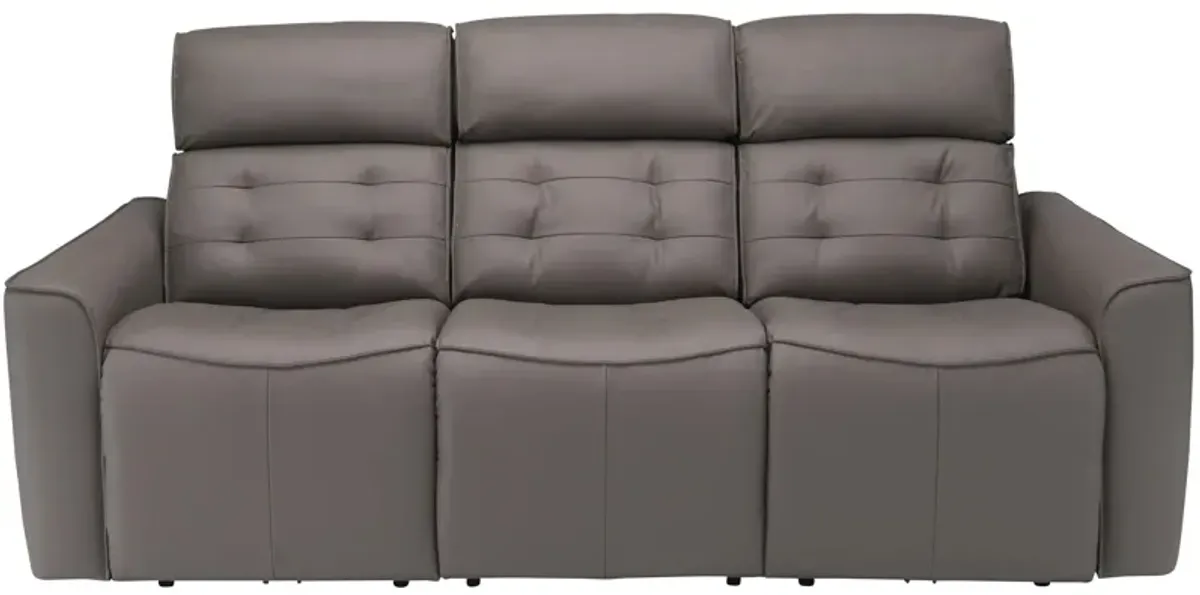 Hanlin Power Sofa w/ Power Headrest, Lumbar and Drop Down Table