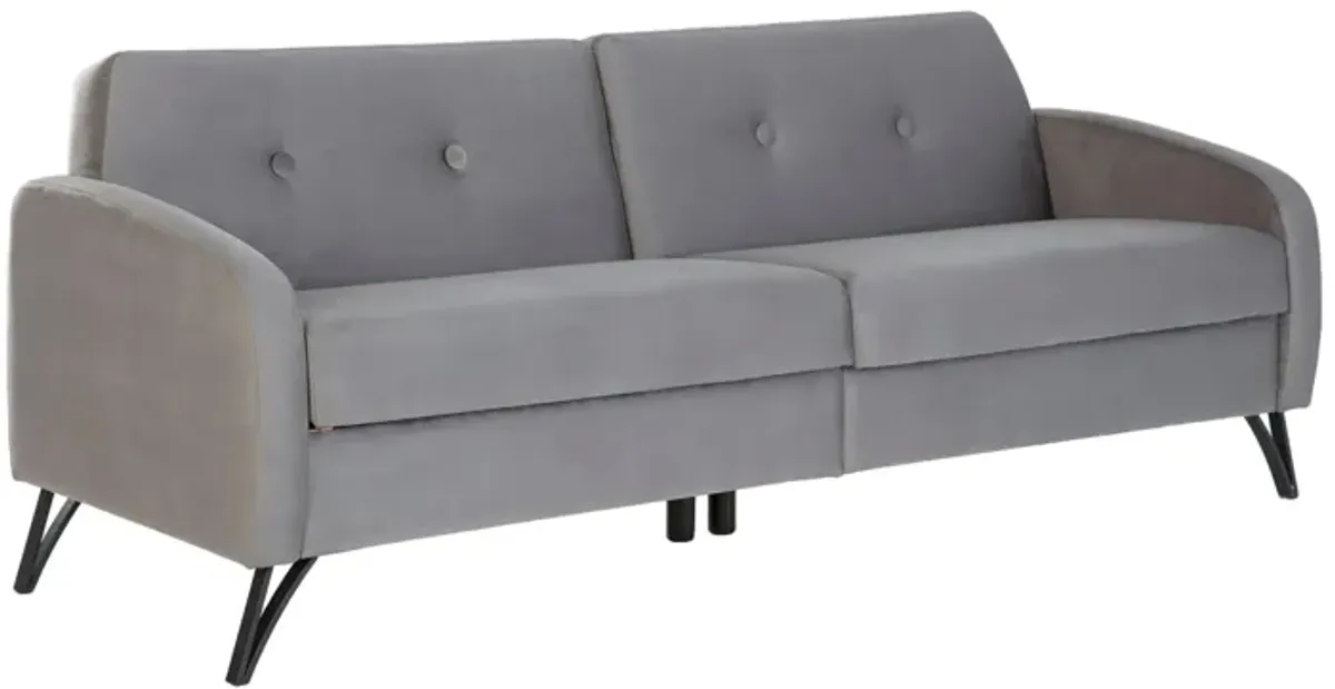 Covington Tufted Futon Sofa with Storage