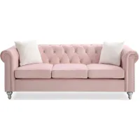 Raisa Sofa in Pink by Glory Furniture