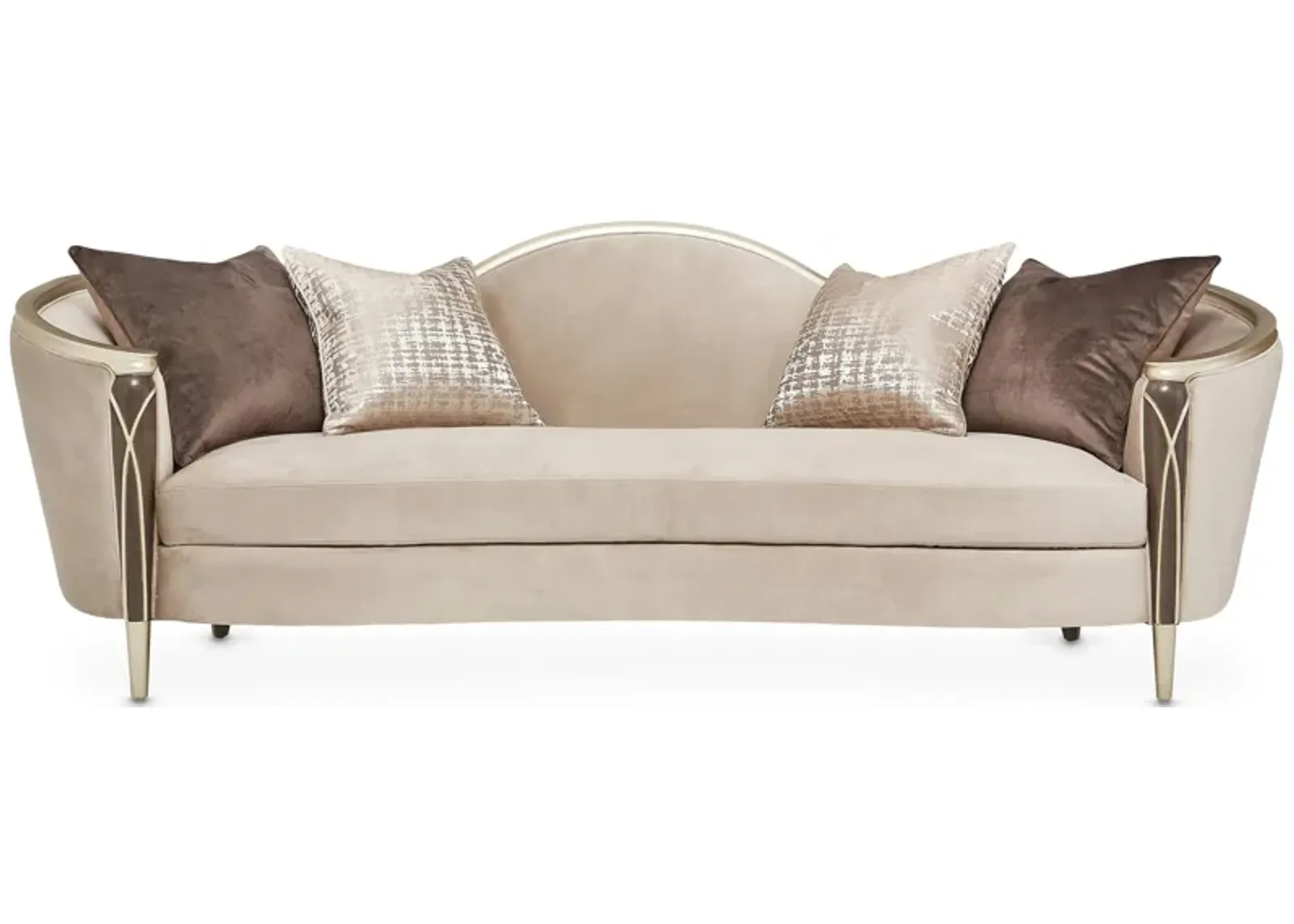 Villa Cherie Sofa in Hazelnut by Amini Innovation