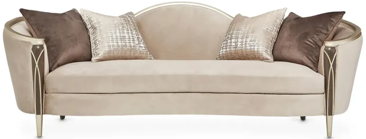 Villa Cherie Sofa in Hazelnut by Amini Innovation