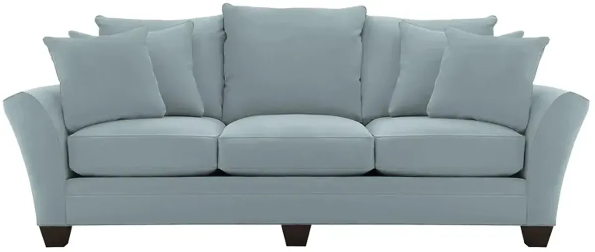 Briarwood Sofa in Suede So Soft Hydra by H.M. Richards