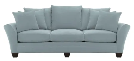 Briarwood Sofa in Suede So Soft Hydra by H.M. Richards