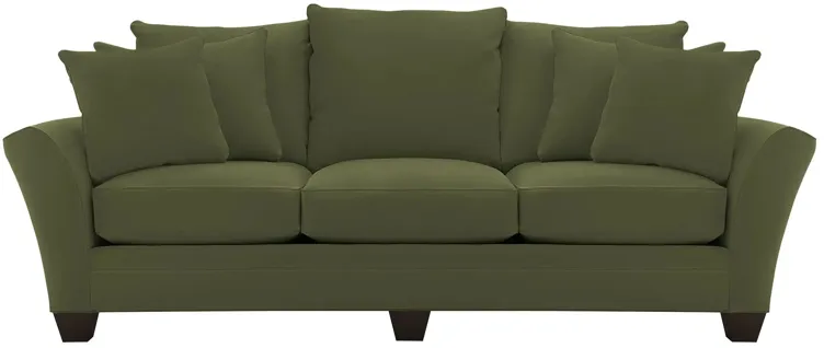 Briarwood Sofa in Suede So Soft Pine by H.M. Richards