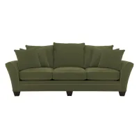Briarwood Sofa in Suede So Soft Pine/Khaki by H.M. Richards