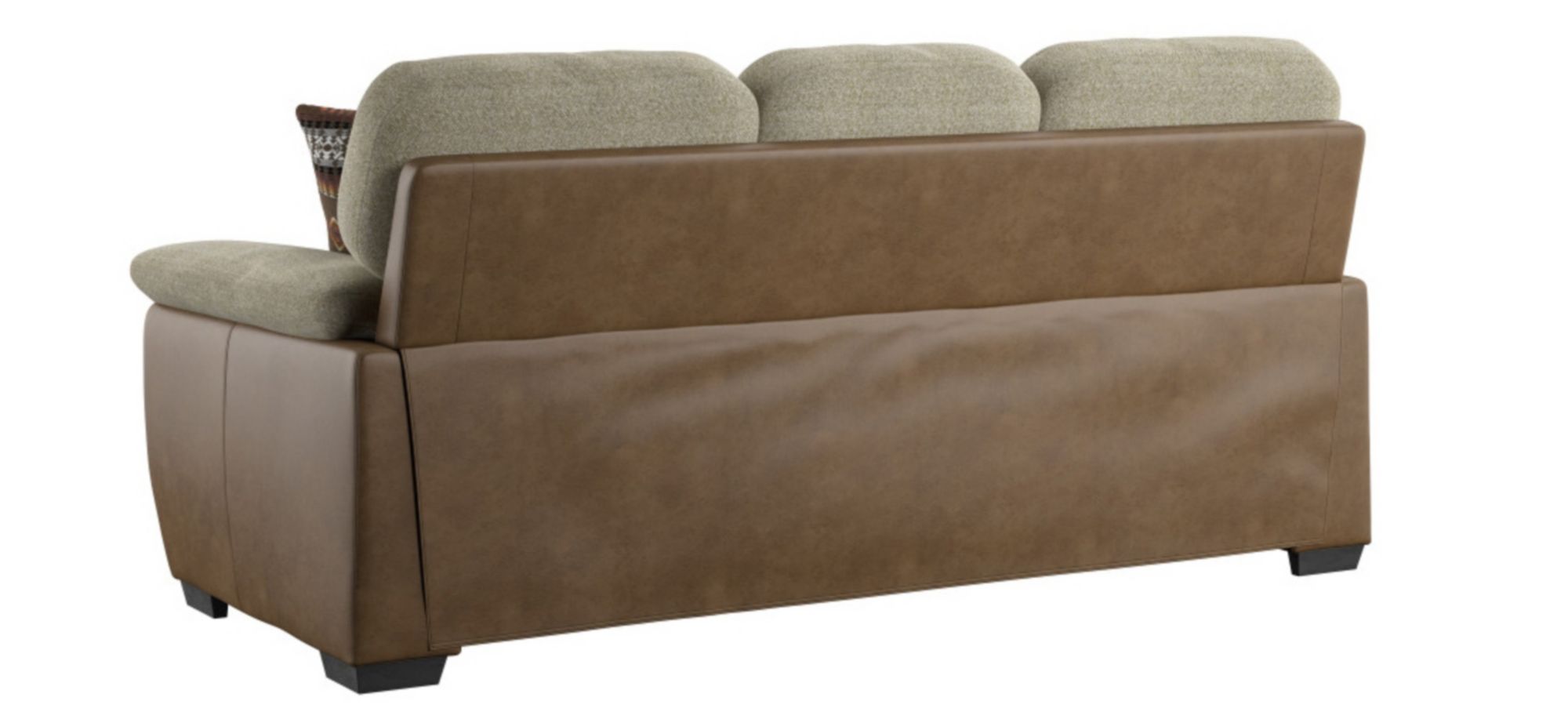 this cassio leather sofa in badlands saddle