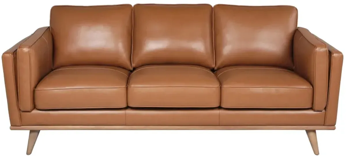 Frederick Sofa in Caramel by Bellanest