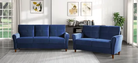 Nea Sofa in Blue by Homelegance