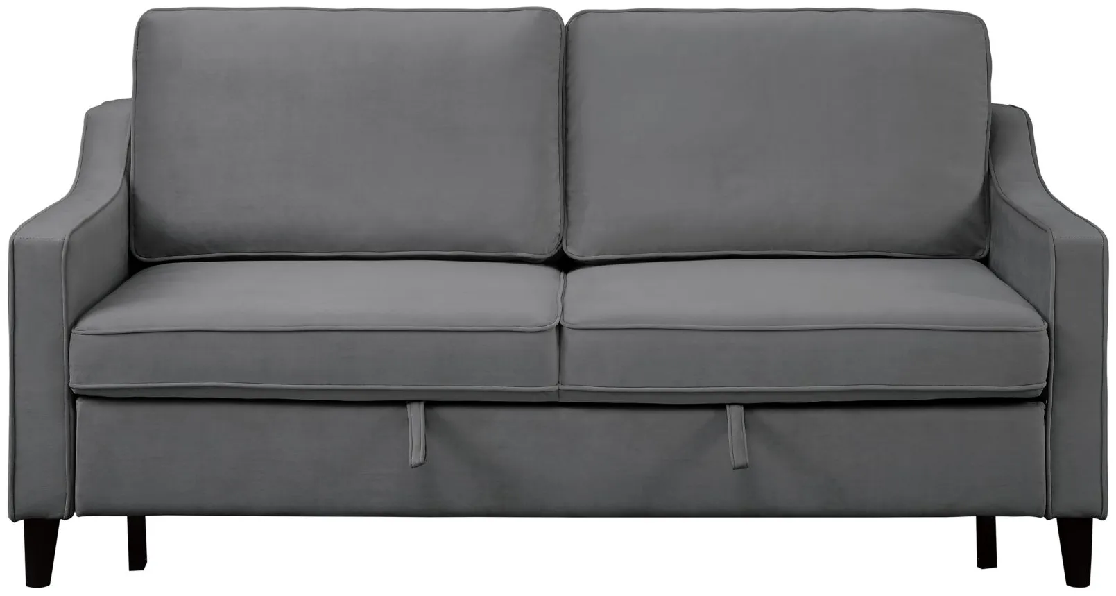 Dickinson Convertible Sofa in Dark Gray by Homelegance