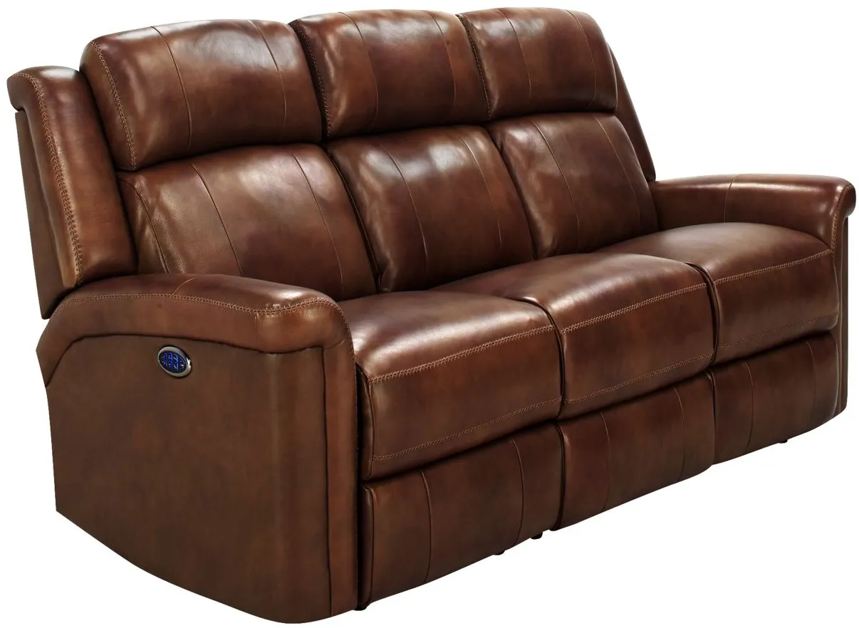 richfield leather power sofa