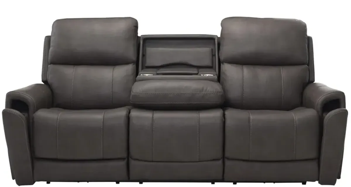 Calvin Triple Power Sofa w/ Drop Down Table