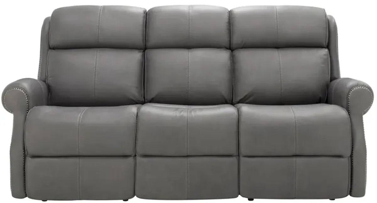 Cabella Power Sofa w/ Power Headrest in Gray by Bernhardt