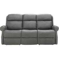 Cabella Power Sofa w/ Power Headrest in Gray by Bernhardt