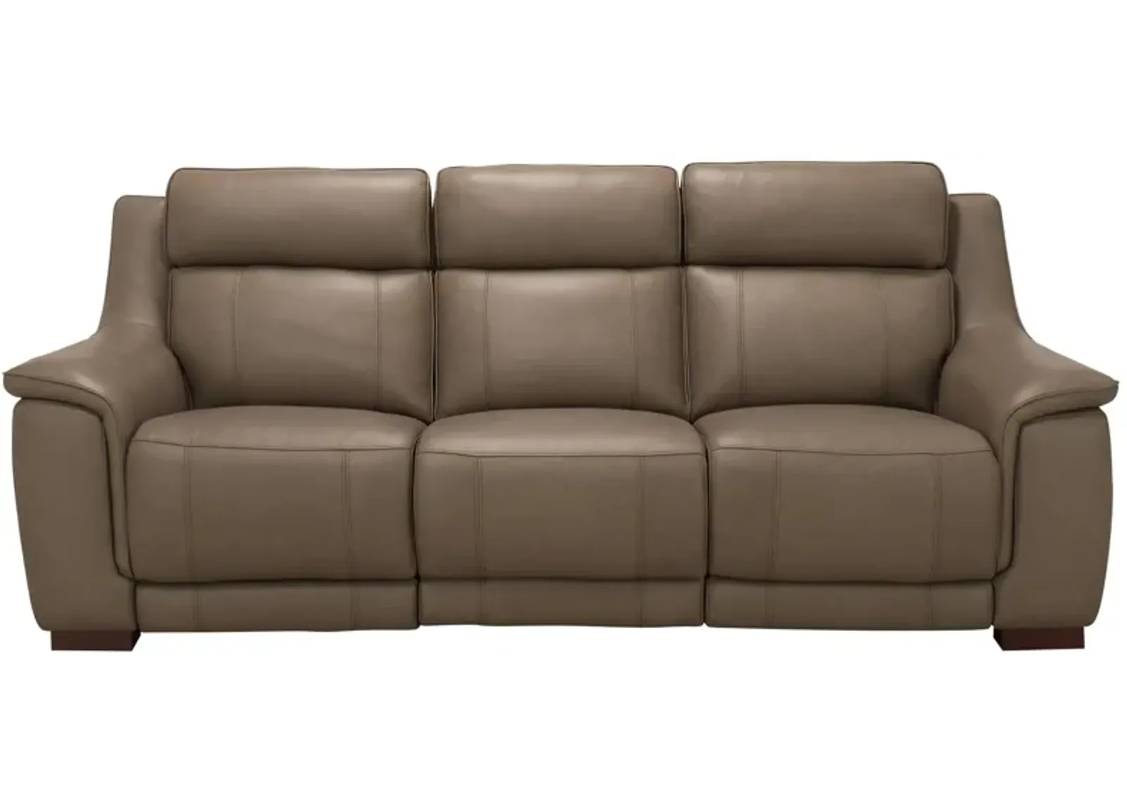 Griffith Power Sofa w/ Power Headrest in Brown by Bellanest