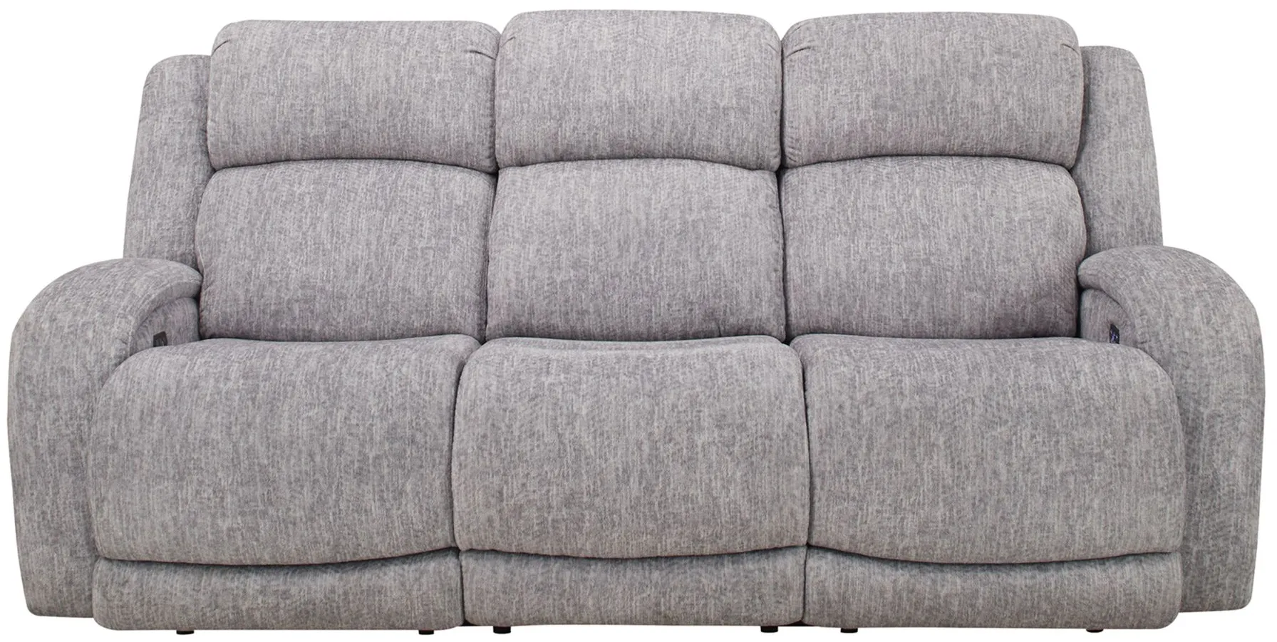 Zane Power Sofa w/ Drop Down Table, Power Headrest and Power Lumbar in Gray by Bellanest