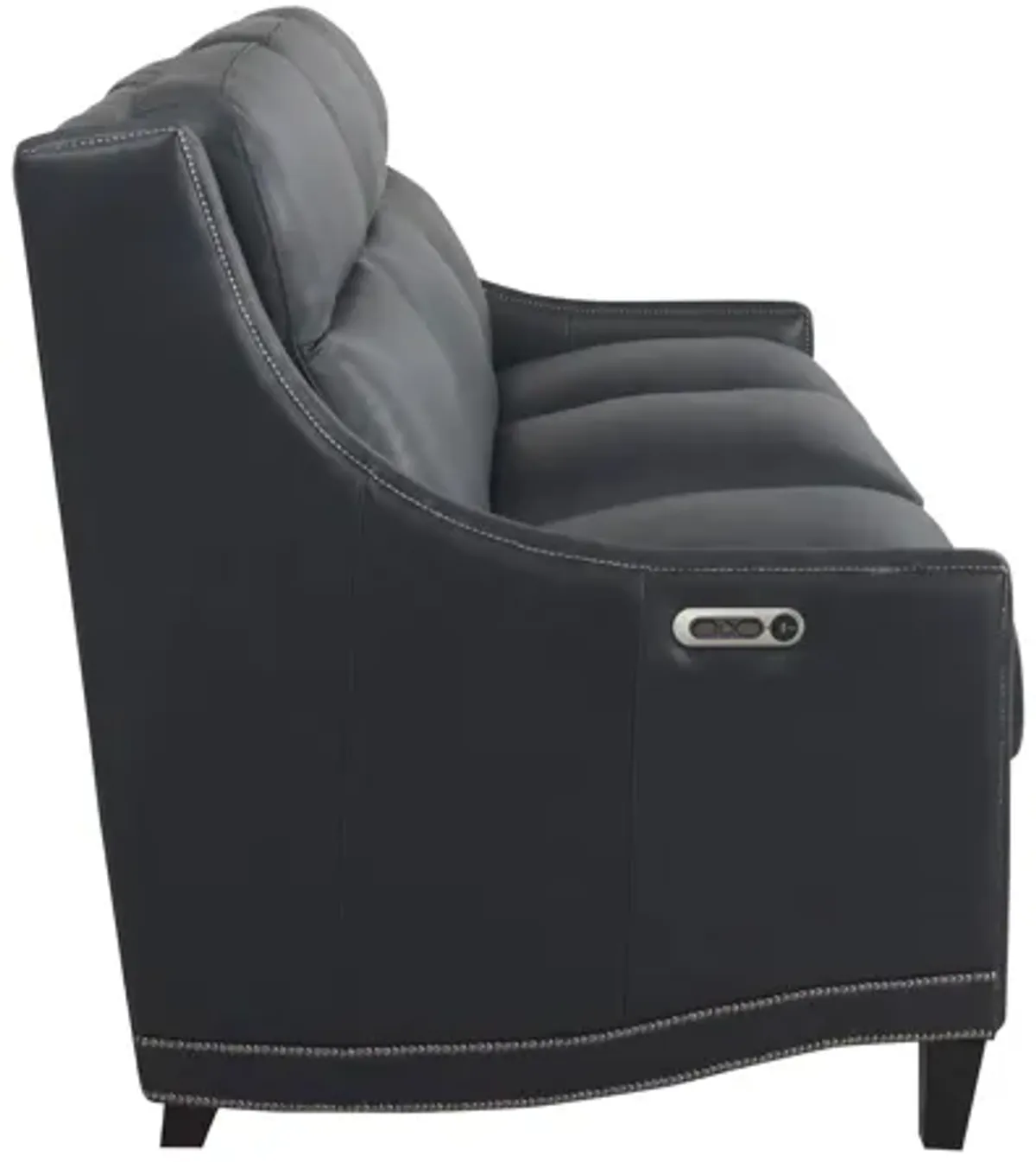 Sebastian Leather Power Sofa w/ Power Headrest