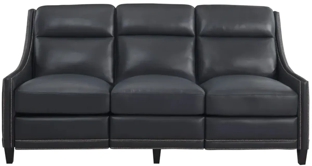 Sebastian Leather Power Sofa w/ Power Headrest