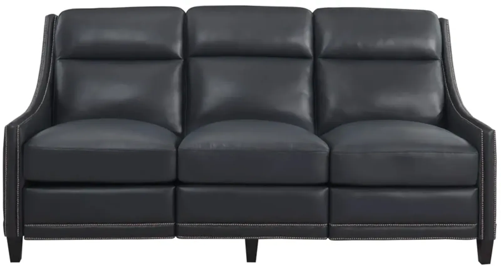 Sebastian Leather Power Sofa w/ Power Headrest